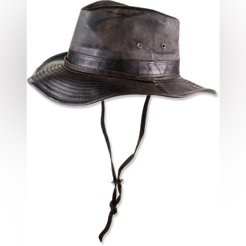 Dorfman Pacific Co. Weathered Outback  Wide-Brim Hat